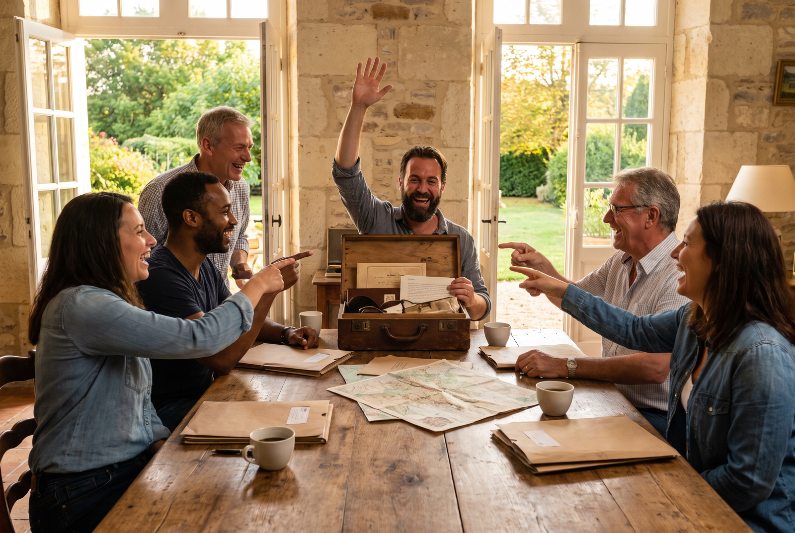 Jeu d’enquête pour teambuilding.